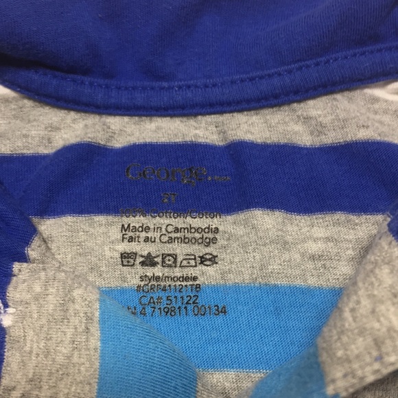 2T (5/$20) Layered-Look Polo by George - Picture 7 of 10